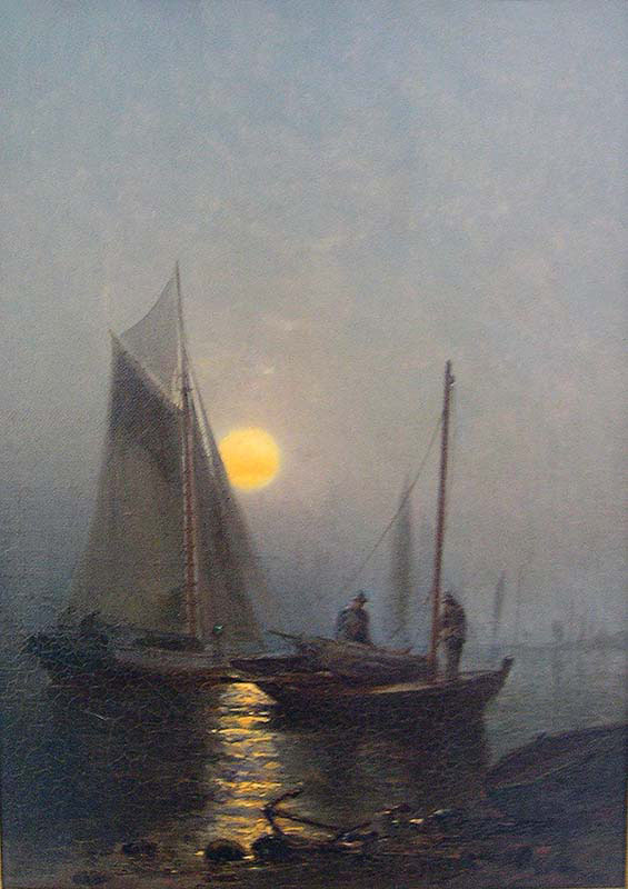 Early Moonlight Naragansett Bay